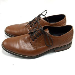 RJ Colt PPaul Brown Capped Toe Oxfords